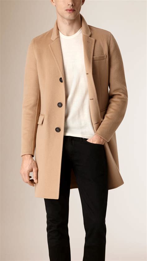 burberry mens coats bloomingdales|Wool Cashmere Tailored Coat in Camel .